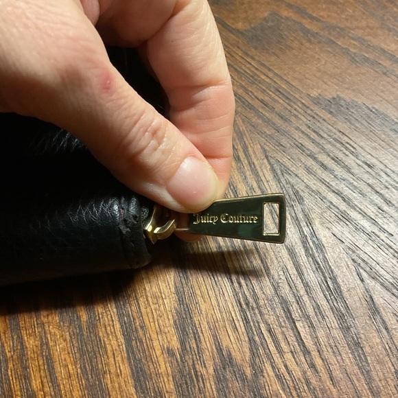 Juicy Couture Black Leather Keychain - Picture 3 of 9